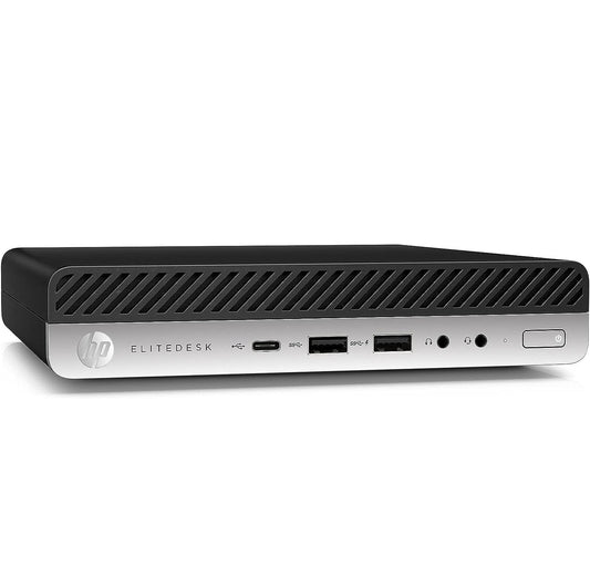 HP EliteDesk 800 G4 Tiny — Core i5-8500T – certified refurbished